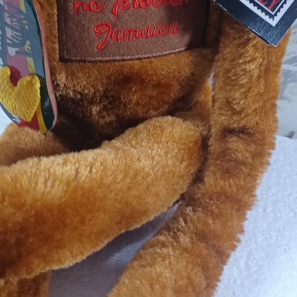 Rasta Monkey Jamaican Dreadlock Reggae Plush 15” No Problem Jamaica. Excellent f - Picture 9 of 11
